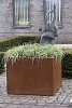 Plantenbak Vlak Corten 120x120x40 cm Corten