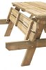 W11020 Picknicktafel Lange Jan bladmaat 300x70 cm**