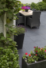 GeoCeramica Impasto 60x60x4 cm Negro - per st