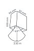 ACE DOWN 12V / 3W (5,3 VA) Corten