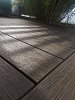 Fiberdeck Vintage Small Graphite / Wenge 23x138x3000 mm FSC®100%