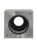 BOX 100 RVS box 100x100 mm t.b.v. diverse geïntegreerde armaturen OP=OP