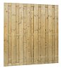 W306495 Jumbo scherm Vuren 15-planks 180x200 cm (BxH), recht verticaal