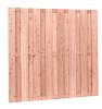 W42005 Douglas fijnbezaagd plankenscherm 18-planks 15 mm, 180x180 cm, onbehandeld**