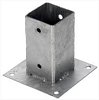 BA-012 Voetsteunplaat Verzinkt 71x71x150 mm