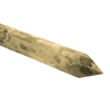C103207 Vurenhouten ronde paal gepunt Ø 60x2500 mm