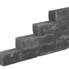 Blockstone getrommeld 15x15x60 cm Black - per st