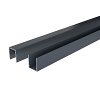 2644 Boston U-lijst start-top 25x30x1750 mm RAL7016 zonder connectors (per stuk)(antraciet)