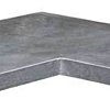 Vijverrand Hoek Spotted Blue binnenh. 3x15x50/50 cm