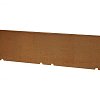 Kantopsluiting Single 300x27,7 cm Corten