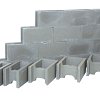 Bouwblokken hol 19x19x39 cm grijs ** Op=Op