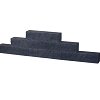 Gebroken Gevelstenen Antraciet 37,7x9x8,9 cm  - per st