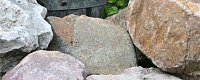 Rotsbrokken en Sierkeien