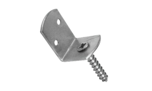 WI-017 L-beslag RVS    LOS per stuk (zonder schroeven)