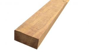 Hardhout Ruw Regel / Balk Azobe 40x80x1100 mm
