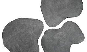 Flagstone staptegel Desert Black geschuurd