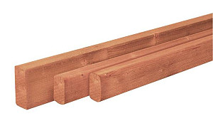 W1009222 Douglas Geschaafd Regel 45x45x3000 mm onbehandeld