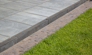 Opsluitband 6x30x100 cm Antraciet (RS)