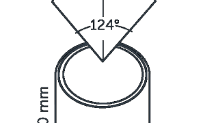 DB-LED (WW) 12V / 0,5W (0,5VA) rond 22mm