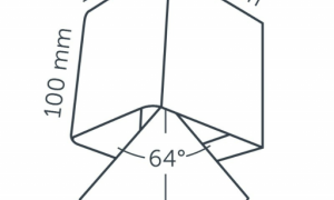 ACE UP-DOWN 100-230V / 8,5W (20 VA) Corten