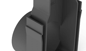 ACO Slimline Zij-uitloop 50 mm