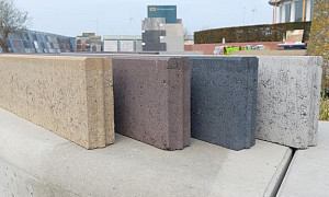 Opsluitband 5x15x100 cm Warm bruin (MBI)