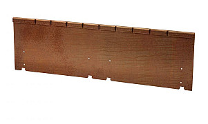 Kantopsluiting Single flex 300x10 cm cm Corten