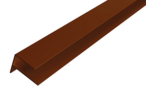 WEO35-60 Alu F-profiel Ipe 65x80mm  L-300 cm RAL8028