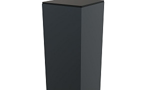 2327 Boston Aluminium Poortpaal 90x90x2750 mm RAL7016