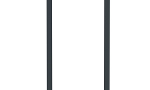 2698 Boston Aluminium poortframe 980x1830 mm RAL7016 incl insteekslot