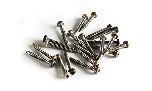 Schroeven WEO cladding Dark Grey 4,2x38 mm 100 st +bit RVS