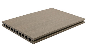Fiberdeck Premium WPC Breed 23x210x3000 mm Light Grey