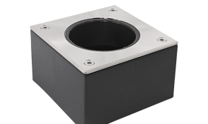 BOX 100 RVS box 100x100 mm t.b.v. diverse geÃ¯ntegreerde armaturen