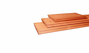 W1046258 Douglas Halfhouts rabat 18x150x3000 mm geschaafd, onbehandeld +