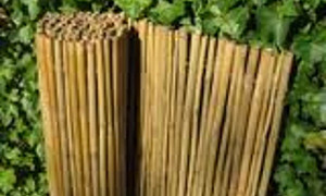 Flexibele bamboe rollen dik Dalien 180x180 cm