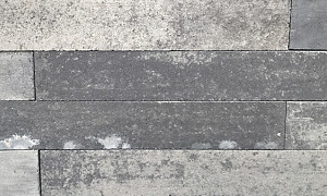 Modernoline 10x10x60 cm Grey / Black