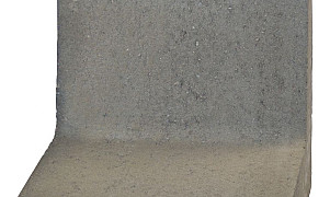 L-elementen H40xB40xD40 cm grijs - per st