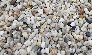 Witte Kwartskiezel (Duitsland) 8-16 mm eigen BB