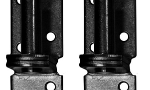 DU-051 Duim zwart 16 mm t.b.v. poort, per st