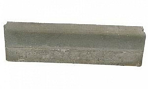 Trottoirband 13/15x25x100 cm Grijs - per st