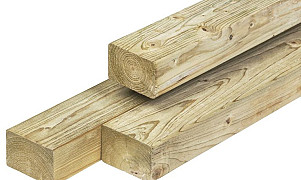 P009988 Vuren Regel timmerhout geimpregneerd 45x70x3000 mm geschaafd 4rh