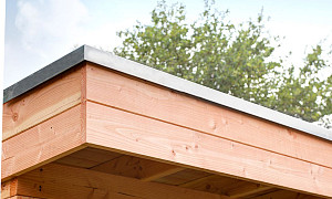 W1005853 Aluminium daktrim t.b.v. douglasvision platdak max. dakmaat 1000x550 cm