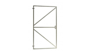 WA232459 IJzeren deurframe met slotkast uitsparing verzinkt 180x100 cm
