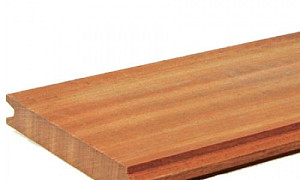 Hardhout Damwand fijnbezaagd 30x185x3000 mm