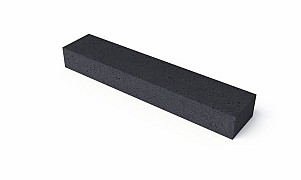 OH Betonbiels (met facet) structuur 12x20x100 cm Carbon
