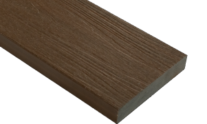 Kantplanken WPC 23x138x3000 mm Fiberdeck Premium Ipe SE massief