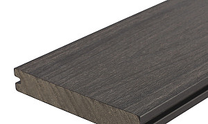 Fiberdeck Premium massief WPC Small 23x138x4000 mm Dark Grey