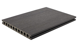 Fiberdeck Premium WPC Breed 23x210x3000 mm Dark Grey