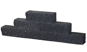 Gebroken Gevelstenen Antraciet 29x9x8,9 cm - per st