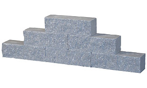 Gebroken Gevelstenen Noors Grijs 29x9x8,9 cm - per st